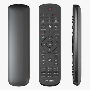 3D philips tv remote control