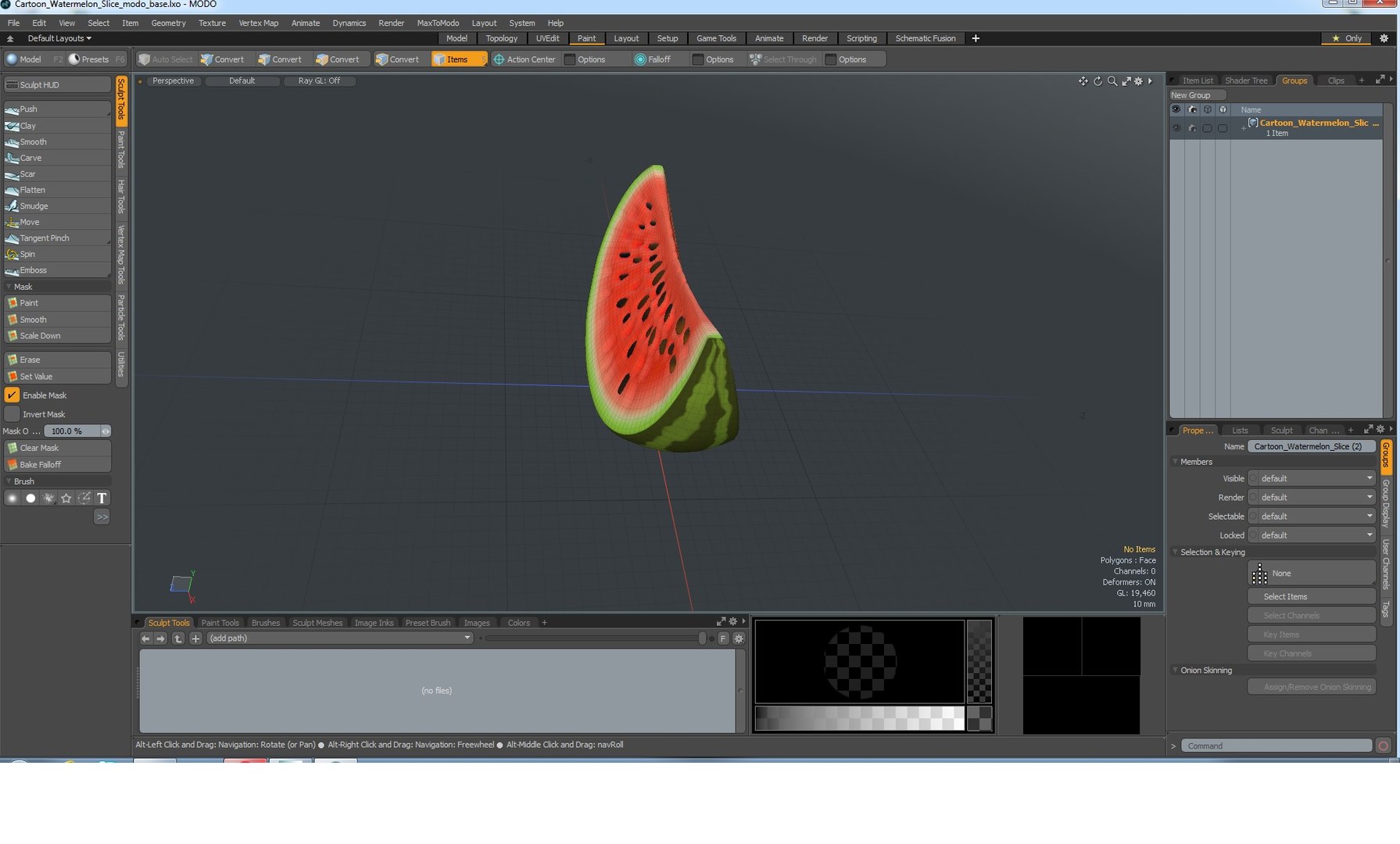 3D cartoon watermelon slice water https://p.turbosquid.com/ts-thumb/8m/24UqEC/FaGKy0yb/cartoonwatermelonslicevray3dmodel019/jpg/1593513668/1920x1080/fit_q87/1a01380df2158afb270855c73cd1786719a7f382/cartoonwatermelonslicevray3dmodel019.jpg