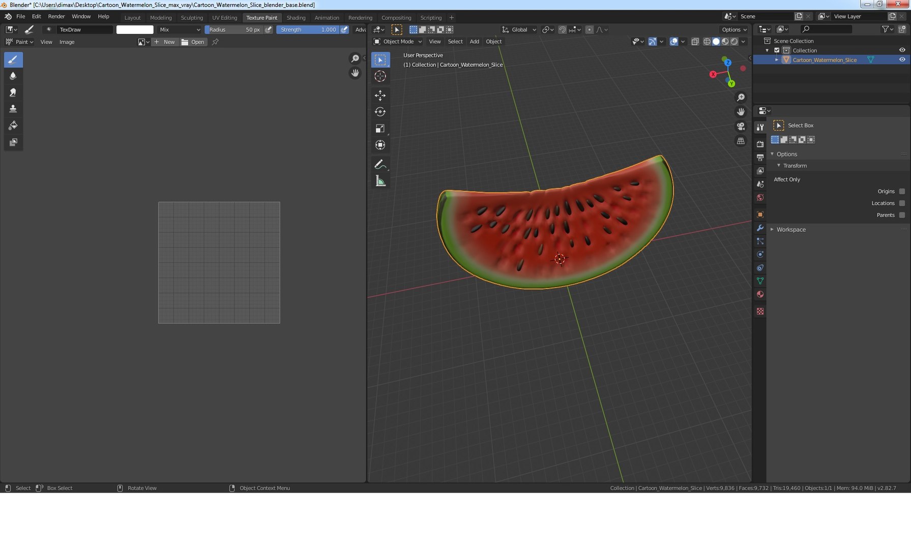 3D cartoon watermelon slice water https://p.turbosquid.com/ts-thumb/8m/24UqEC/niM2sENq/cartoonwatermelonslicevray3dmodel016/jpg/1593513644/1920x1080/fit_q87/62ade455e5c46690ee2d5060d82b9d2bd613e485/cartoonwatermelonslicevray3dmodel016.jpg