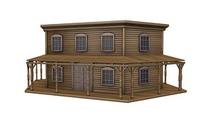 Western House 3D model