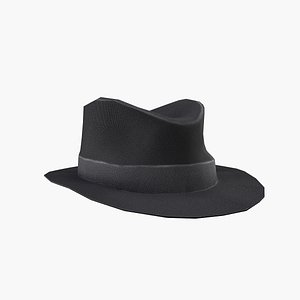 3D hat fashion model