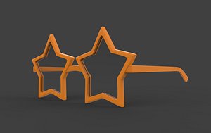 Star Sunglasse 3D model