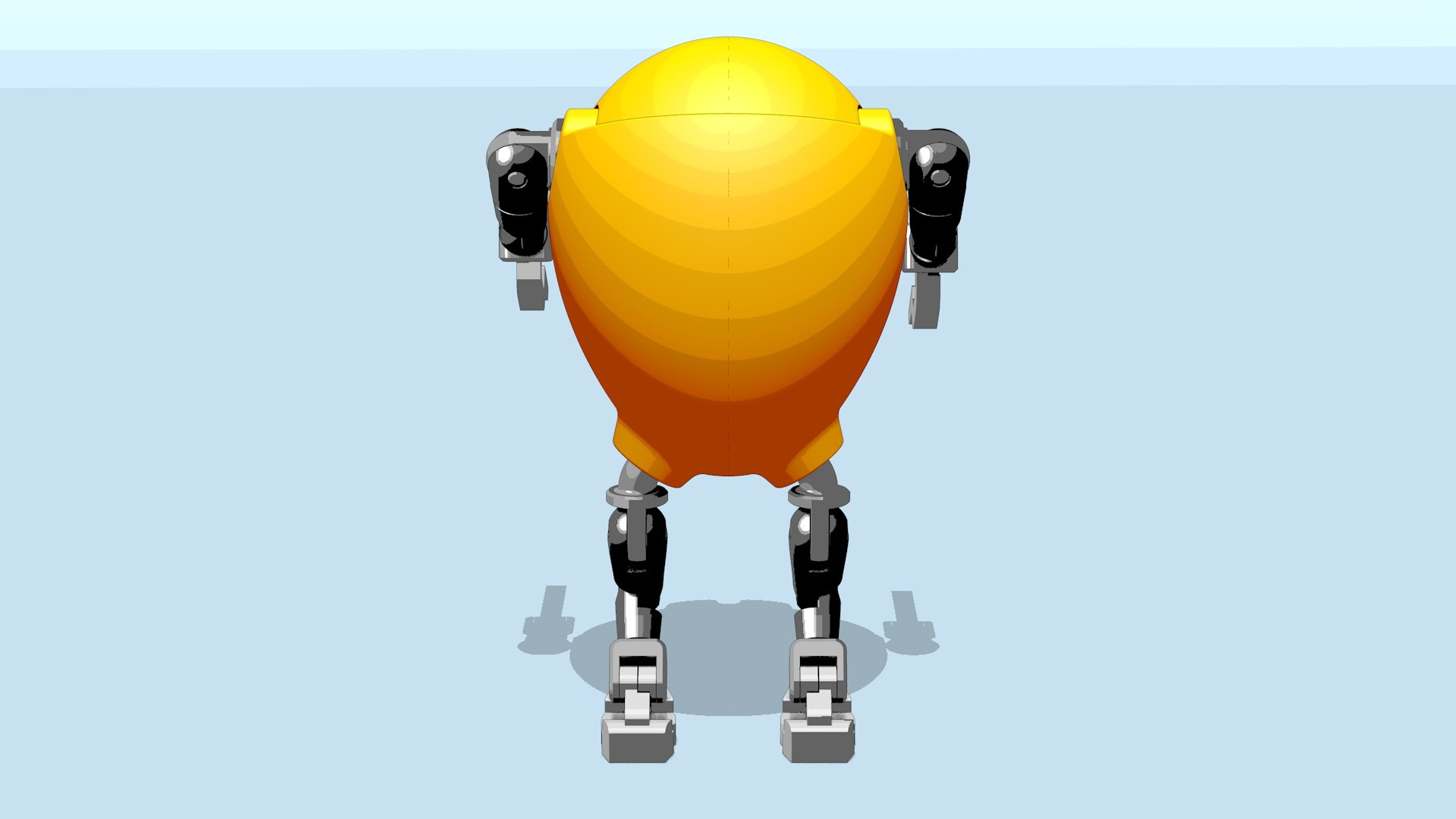 Robot - Eggbot 3D Model - TurboSquid 1911397