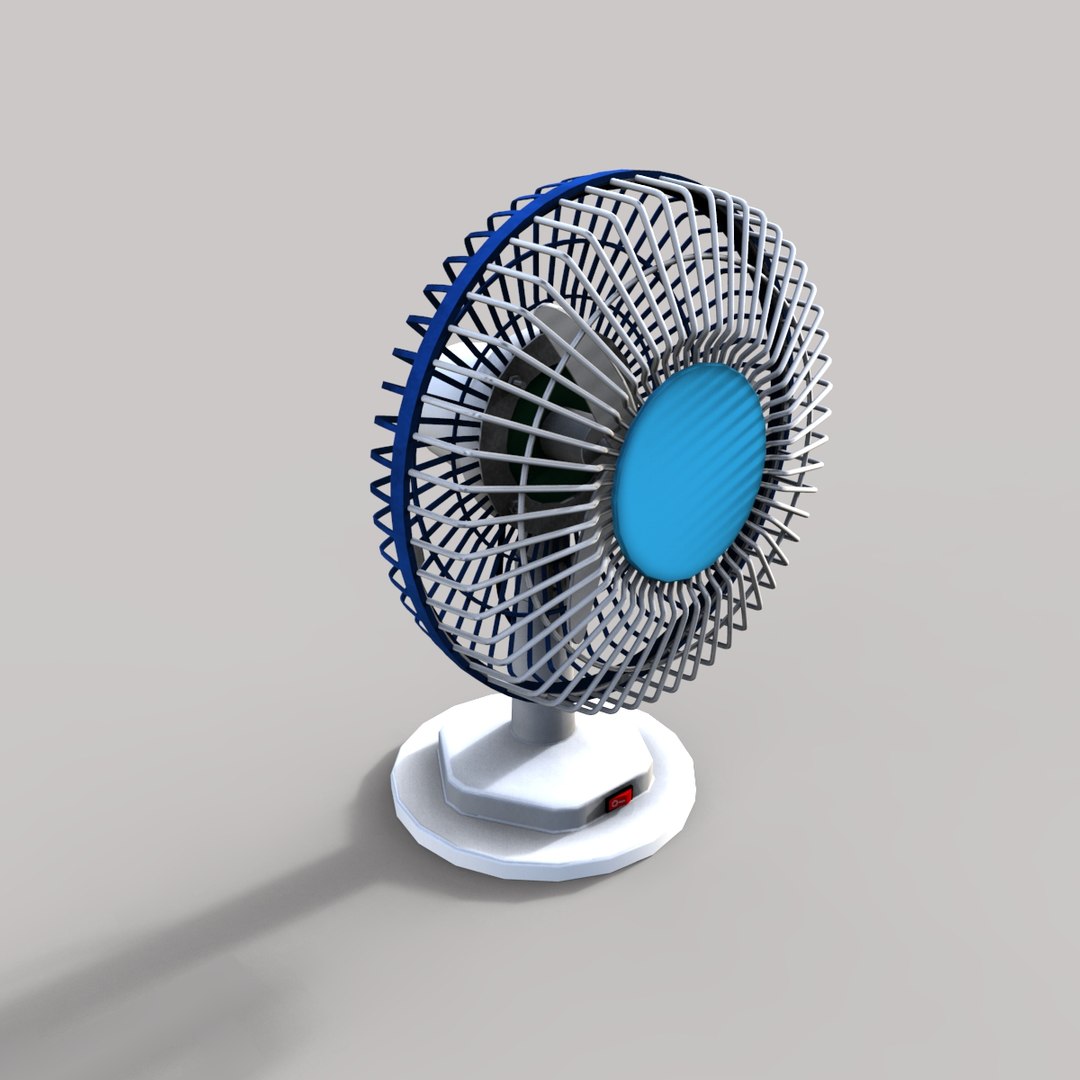 Fan 3D Model - TurboSquid 1283543