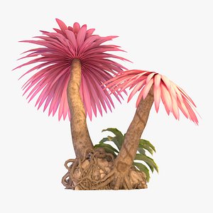 fantasy plant 3D model