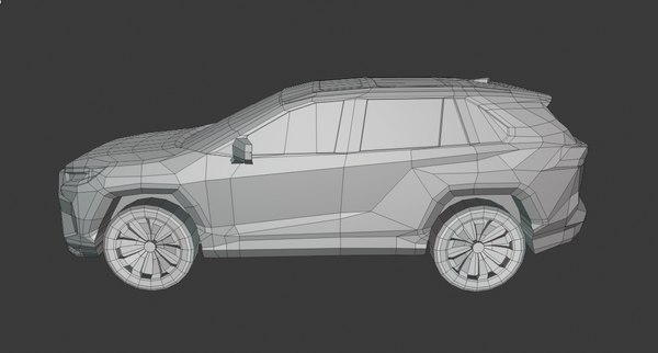 modelo 3d Toyota RAV 4 2021 modelo 3D de baja poli - TurboSquid 1631610