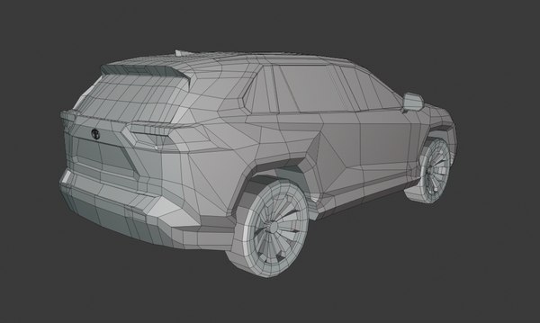 modelo 3d Toyota RAV 4 2021 modelo 3D de baja poli - TurboSquid 1631610