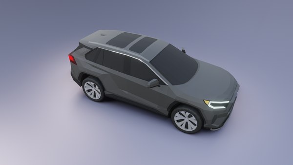 modelo 3d Toyota RAV 4 2021 modelo 3D de baja poli - TurboSquid 1631610