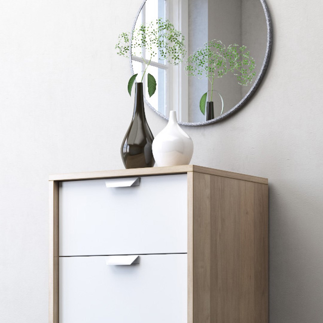 Ikea Askvoll 5-drawer Chest 3D Model - TurboSquid 1552130