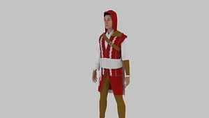 3D Assassin Character