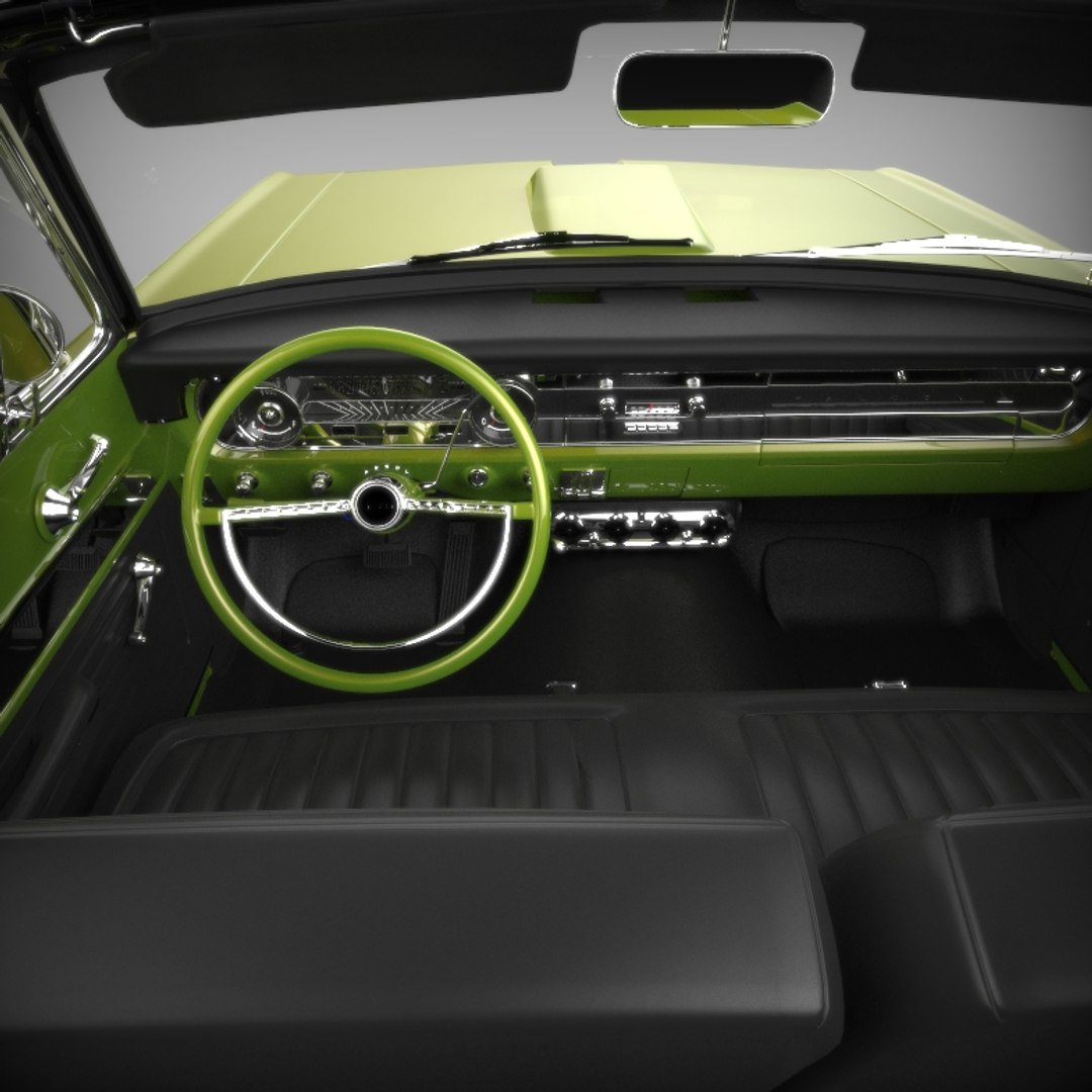 Lowrider Automobile Vehicle 3d Model