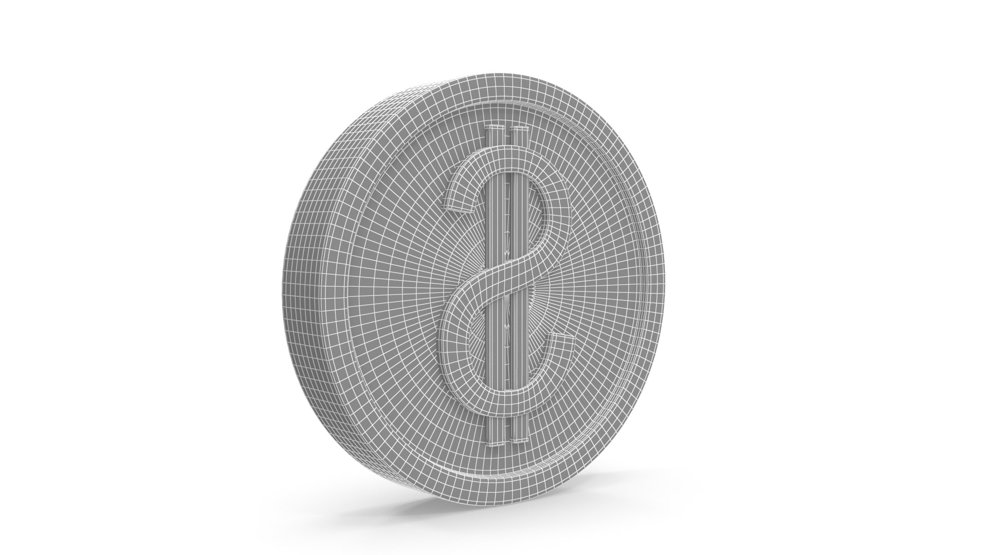 Dollar Coin 2 Model - TurboSquid 2285159
