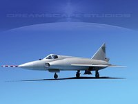 Convair F-102 Delta Dagger Bare Metal