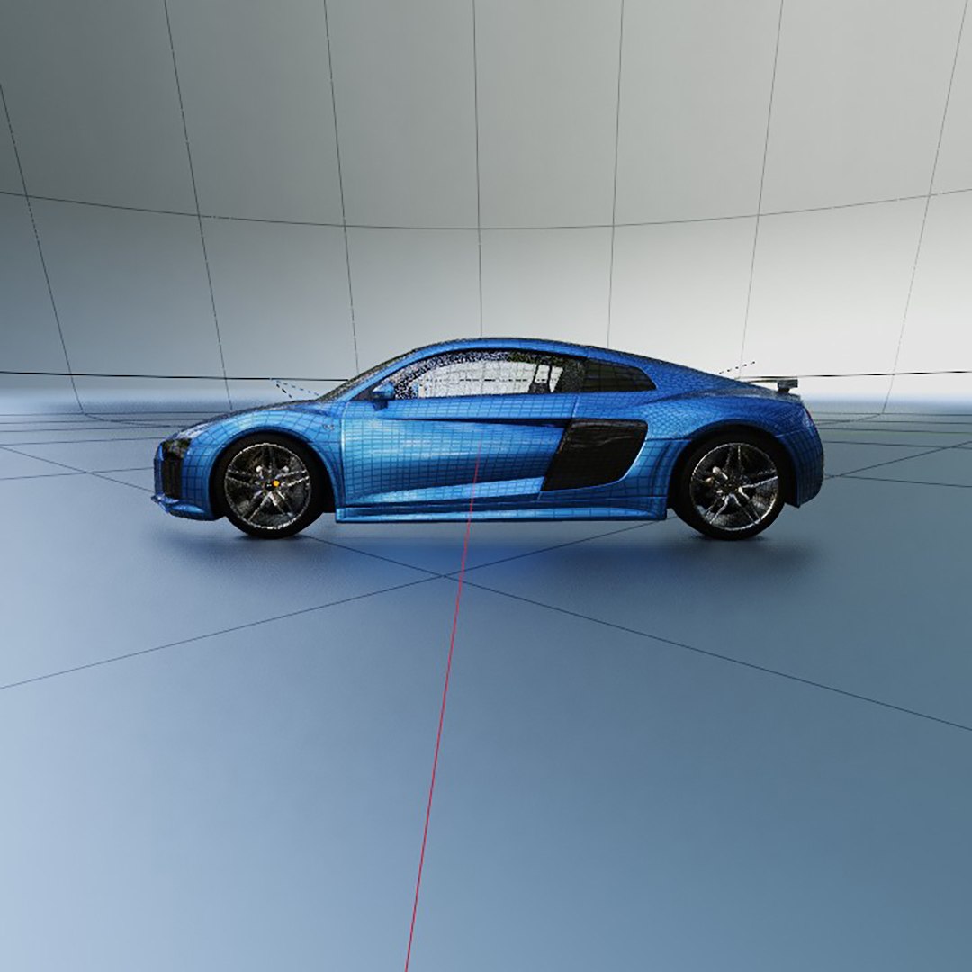 3D Model Audi R8 Sport Car 3d - TurboSquid 1956792