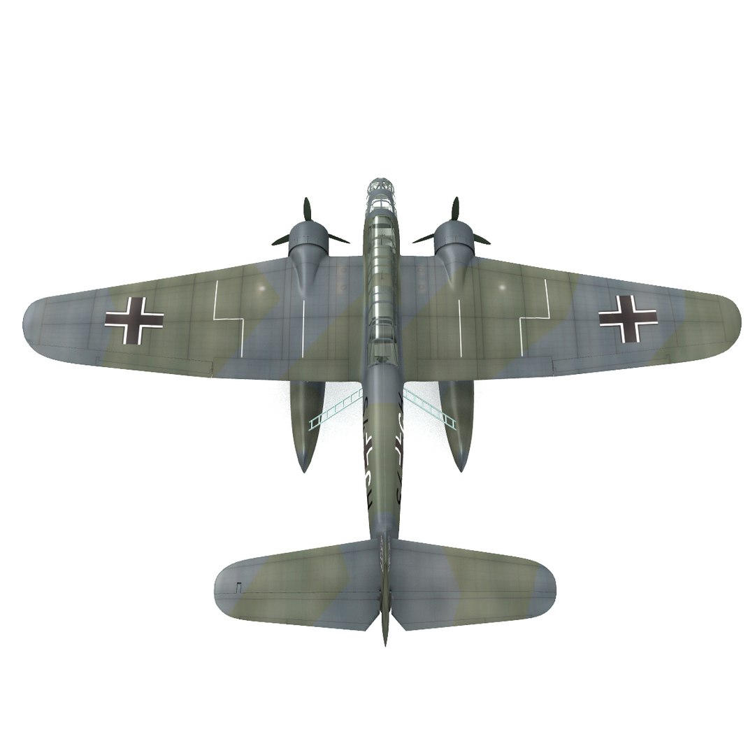 3d Henschel Hs-123 Model