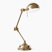 Firstlight Beau Desk Lamp Brass