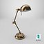 Firstlight Beau Desk Lamp Brass