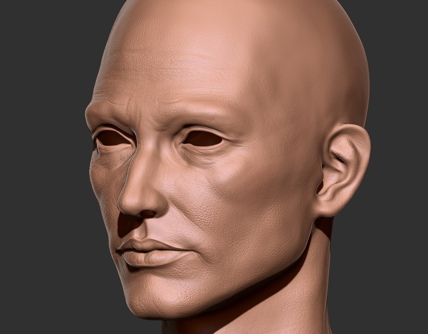 Realistic Male Head Model - TurboSquid 2043651