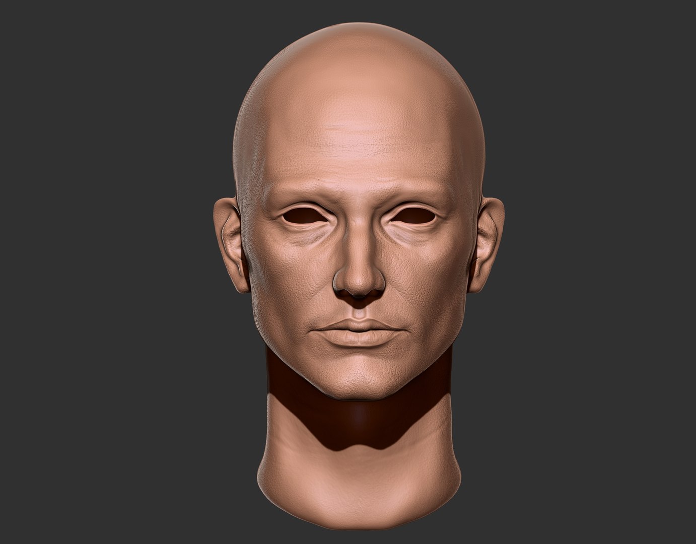 Realistic Male Head Model - TurboSquid 2043651