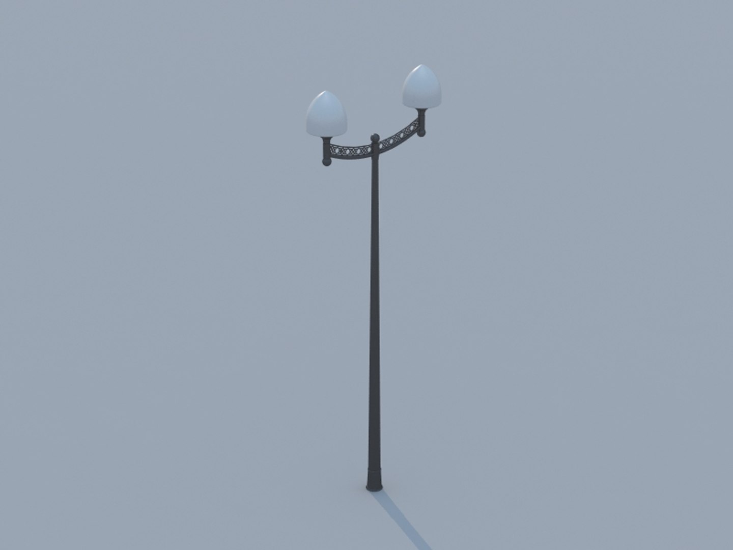 3d model of street light