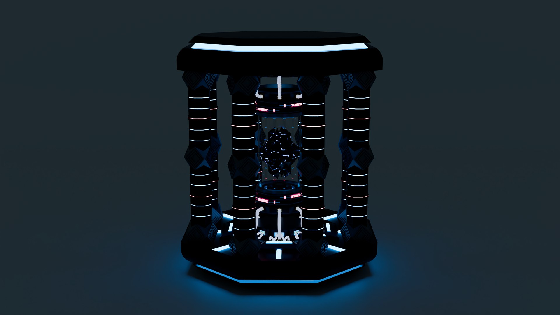 3D Ethereal Fusion Core Reactor - TurboSquid 2370010