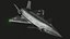 装備されたSF航空機ドローン
