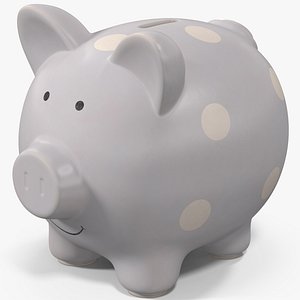 piggy bank classic 3D