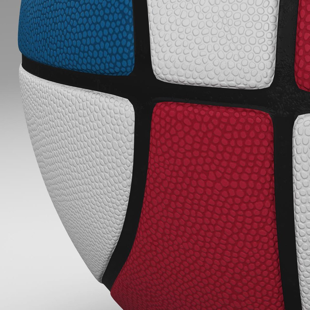 3d Basket Ball Tricolor