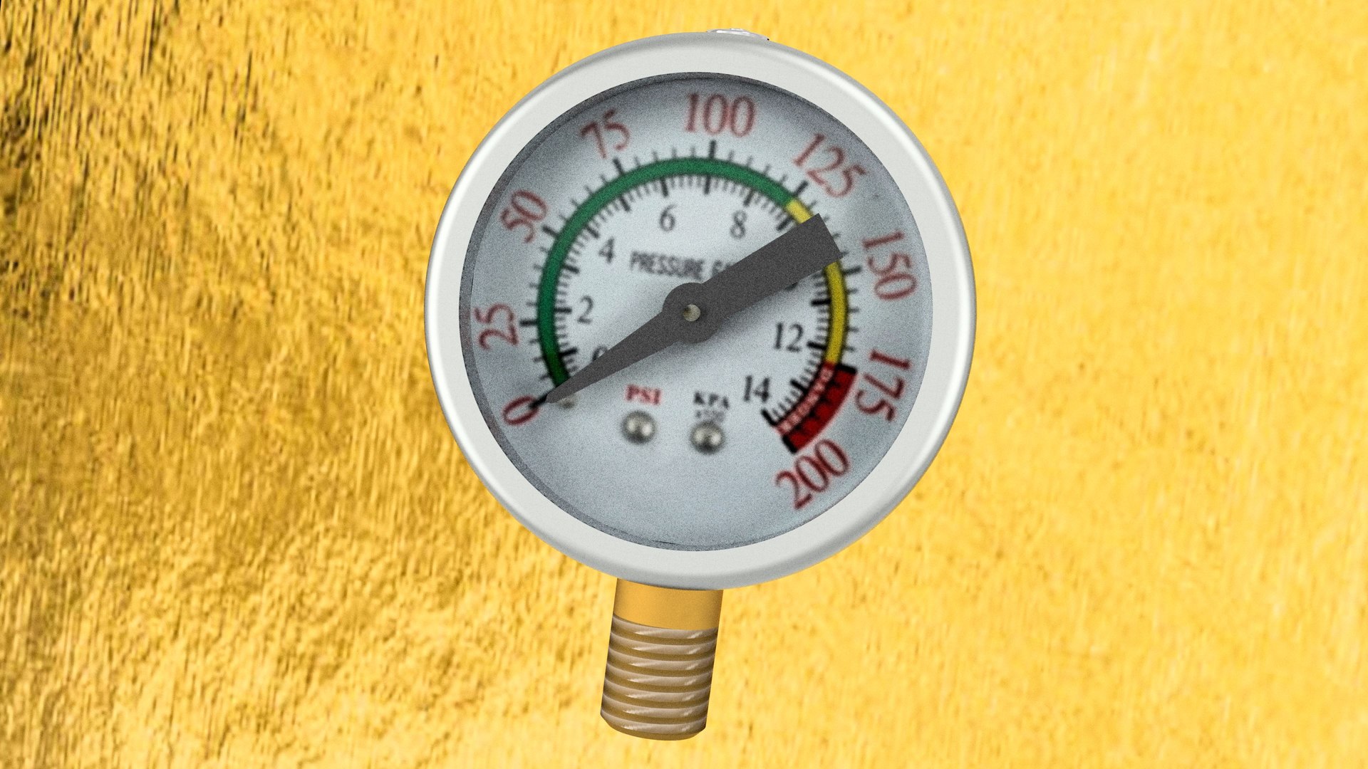 3D Pressure Dial 4K Model - TurboSquid 2276618