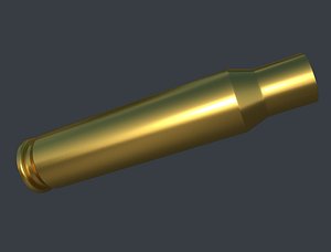 rifle bullet 3D model