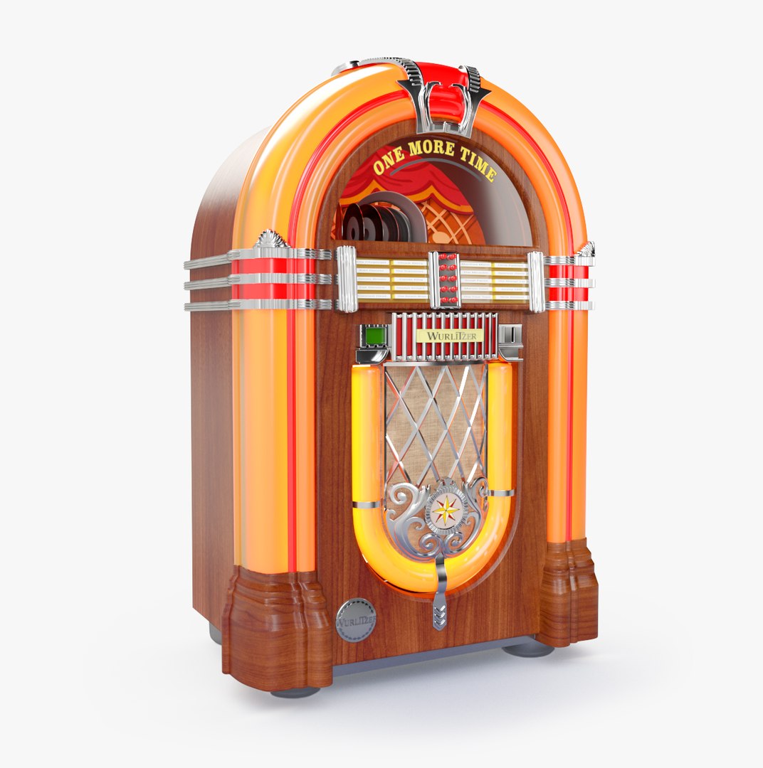 Wurlitzer 1015 time 3D - TurboSquid 1346509