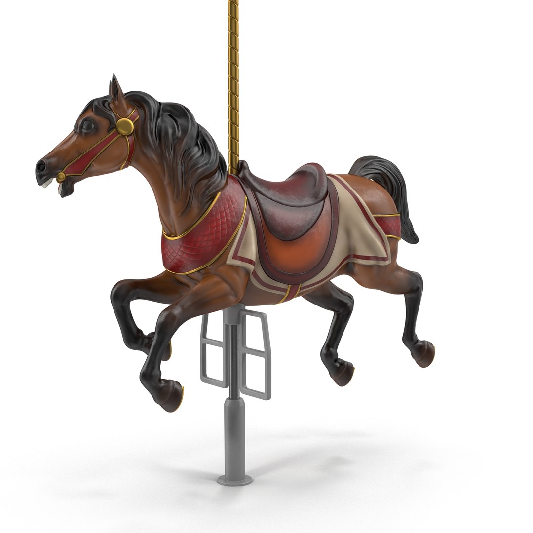 Carousel horse v2 3D model - TurboSquid 1161784