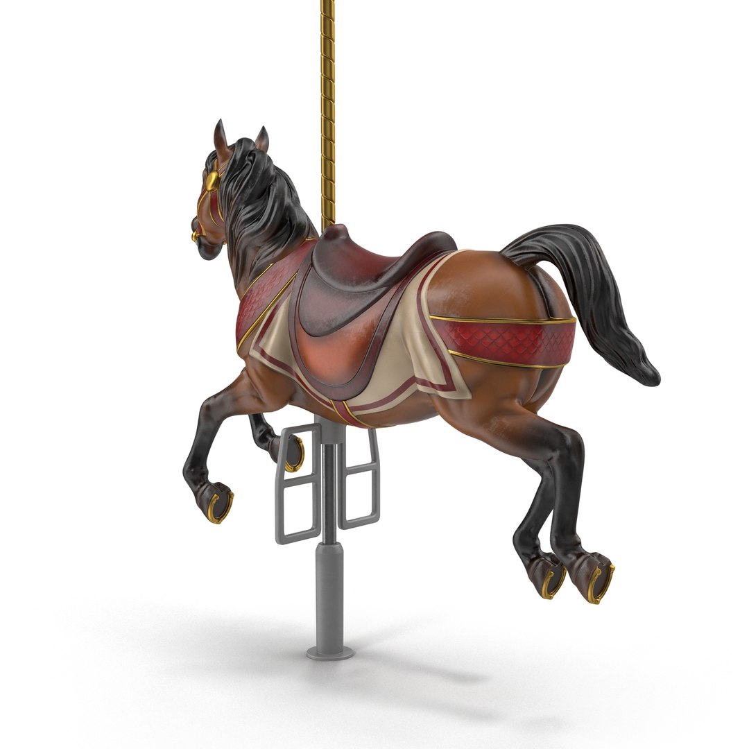 Carousel horse v2 3D model - TurboSquid 1161784