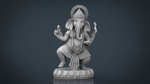 dancing ganesha s elephant 3d model