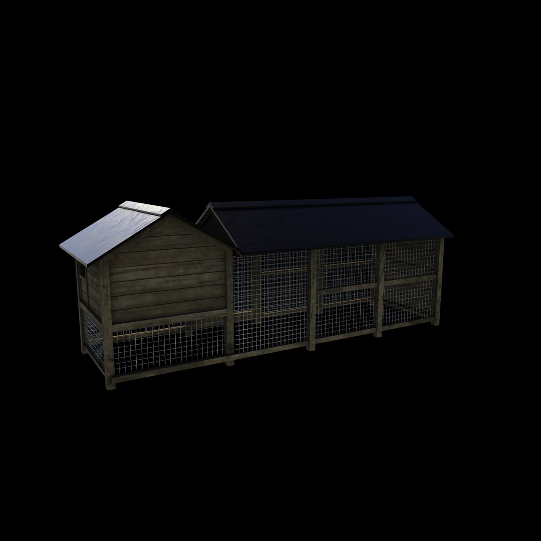 3D Chicken Coop 01 3D model https://p.turbosquid.com/ts-thumb/8m/efHTYo/ad/chickencoop013/jpg/1786673878/1920x1080/fit_q87/44418494ead03c98dd26056dabe02c07150fc901/chickencoop013.jpg