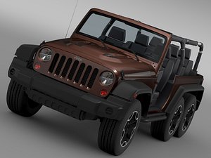 max jeep wrangler rubicon 6x6
