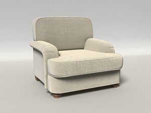 3d lounge chair notting hill