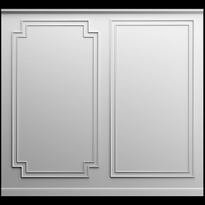 molding wall 3D
