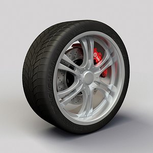 alloy ion 151 rims 3d model