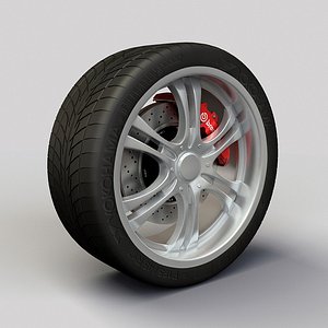 Wheel Alloy Ion 151 rims and tire