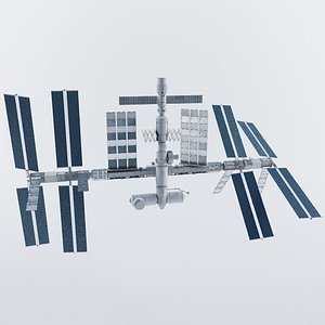 3d international space station