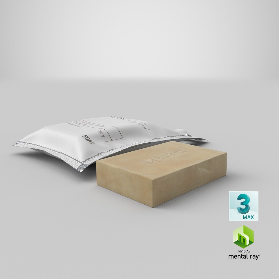 3D realistic meraki soap 1 model - TurboSquid 1452294