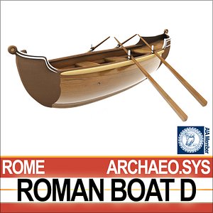 Ancient Roman Boat D