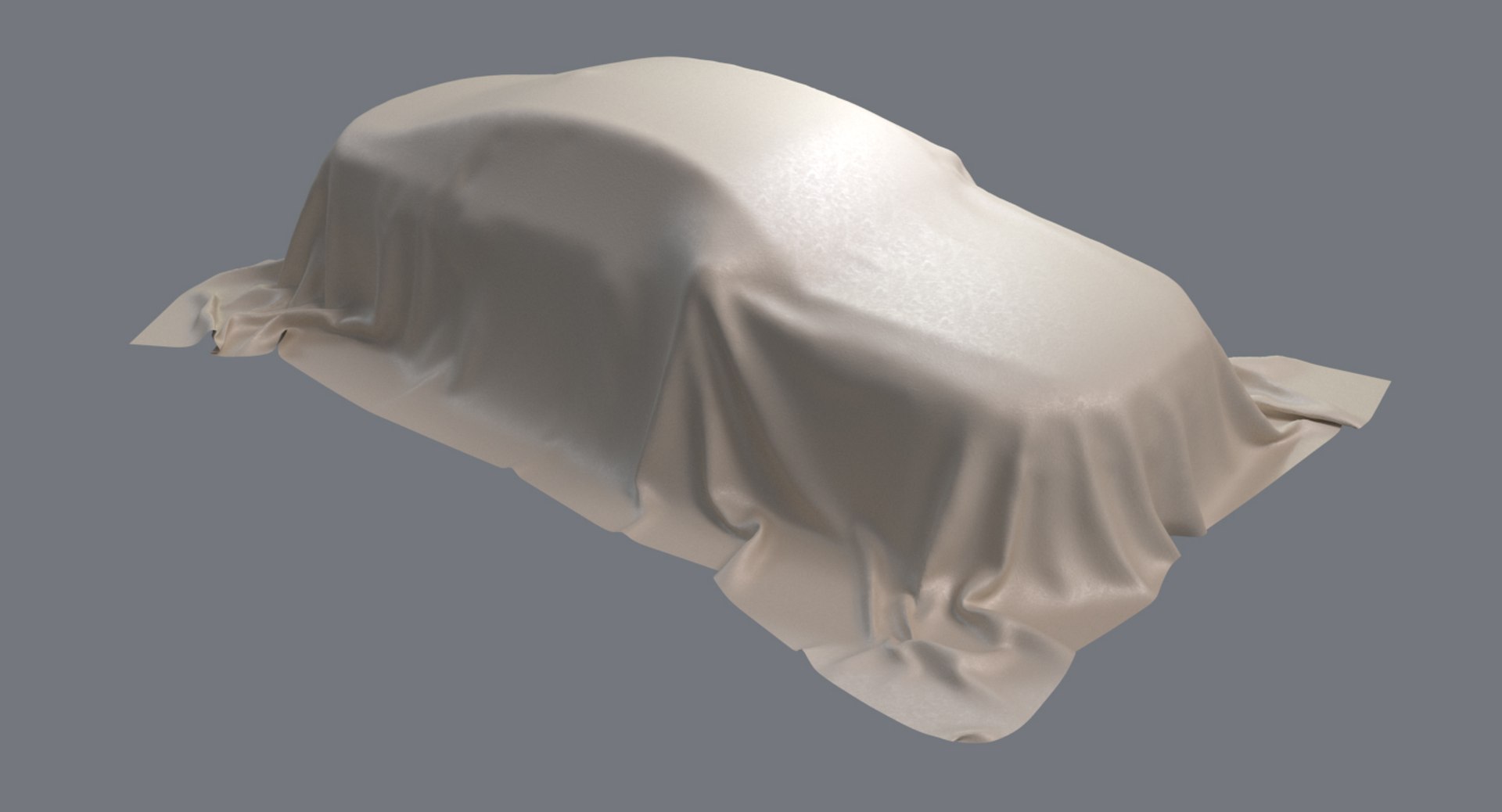 3D car cover leather beige model - TurboSquid 1324024