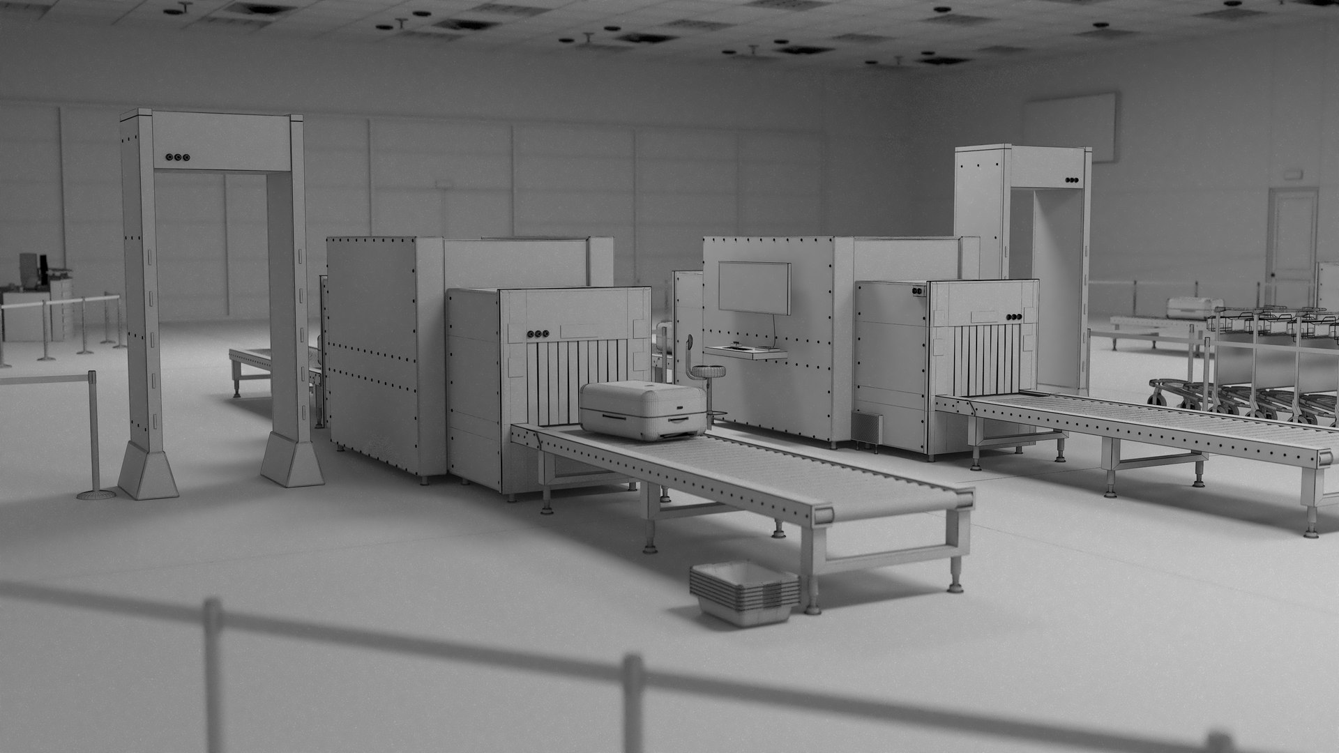 3D model Airport Interior Collection 3 https://p.turbosquid.com/ts-thumb/8m/rlS3gO/xm/detailedairportsecuritycheckpoint16/jpg/1740149390/1920x1080/fit_q87/19fa57ec3d210634a25512f21fd3e5aaf3c3ac8e/detailedairportsecuritycheckpoint16.jpg