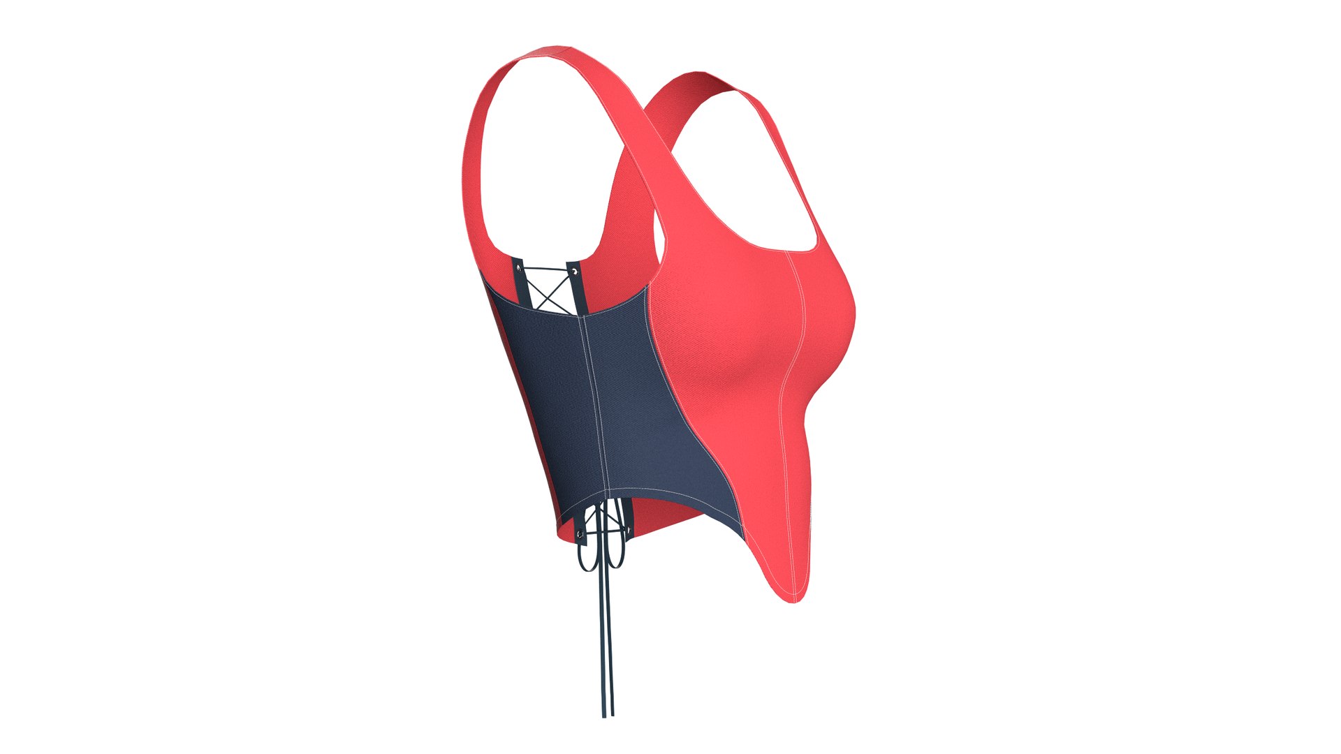 Upcycled Corset Tops 3D - TurboSquid 2351300