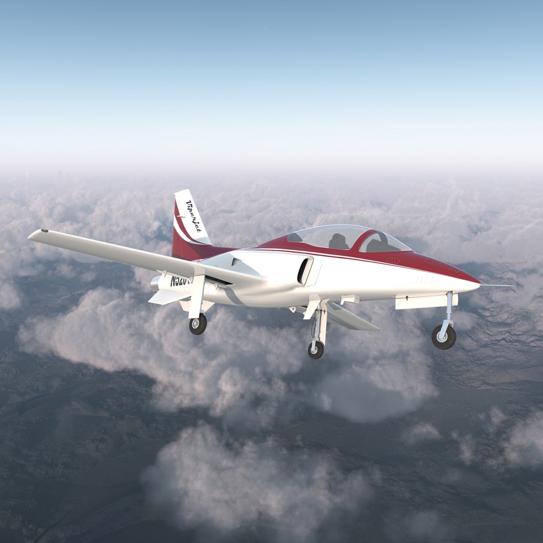 Sport Aircraft ViperJet 3 3D model preview