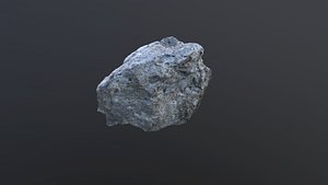 granite rock - scan 3D