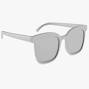 3D base mesh women sunglasses model