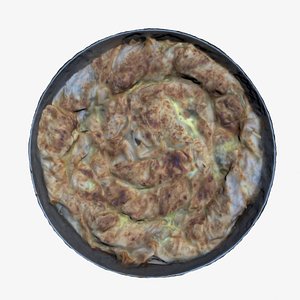 3D banitsa pie dock model